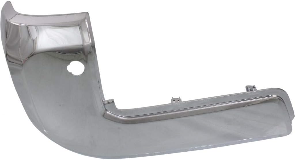 Chrome Plastic Rear Bumper End Cap Pair for Toyota Tacoma 2016-2020 W936
