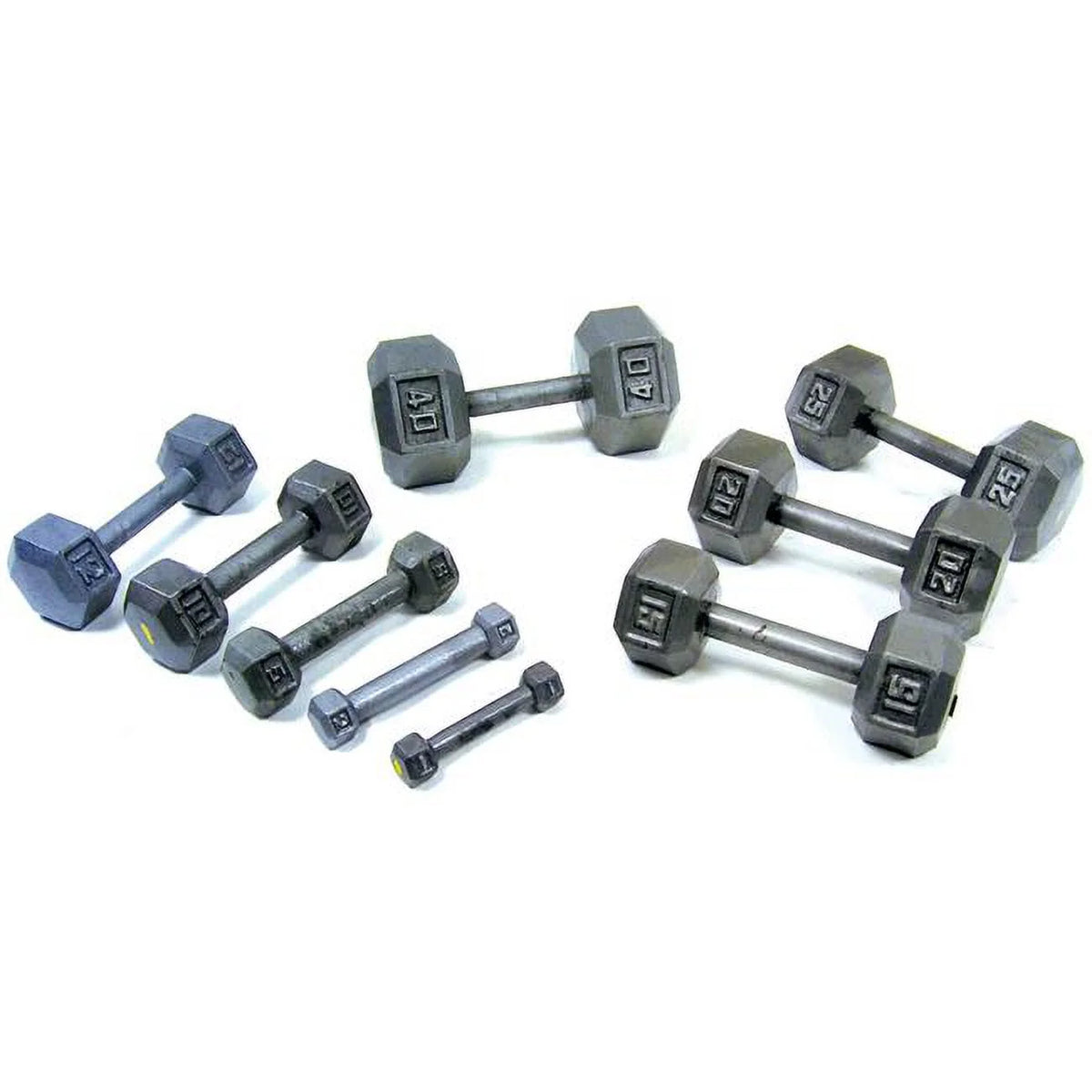 Cast Iron Hex Dumbbell G398024