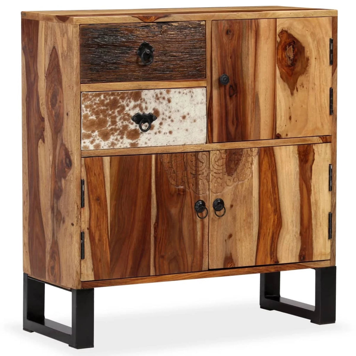 Solid Sheesham Wood Sideboard W740