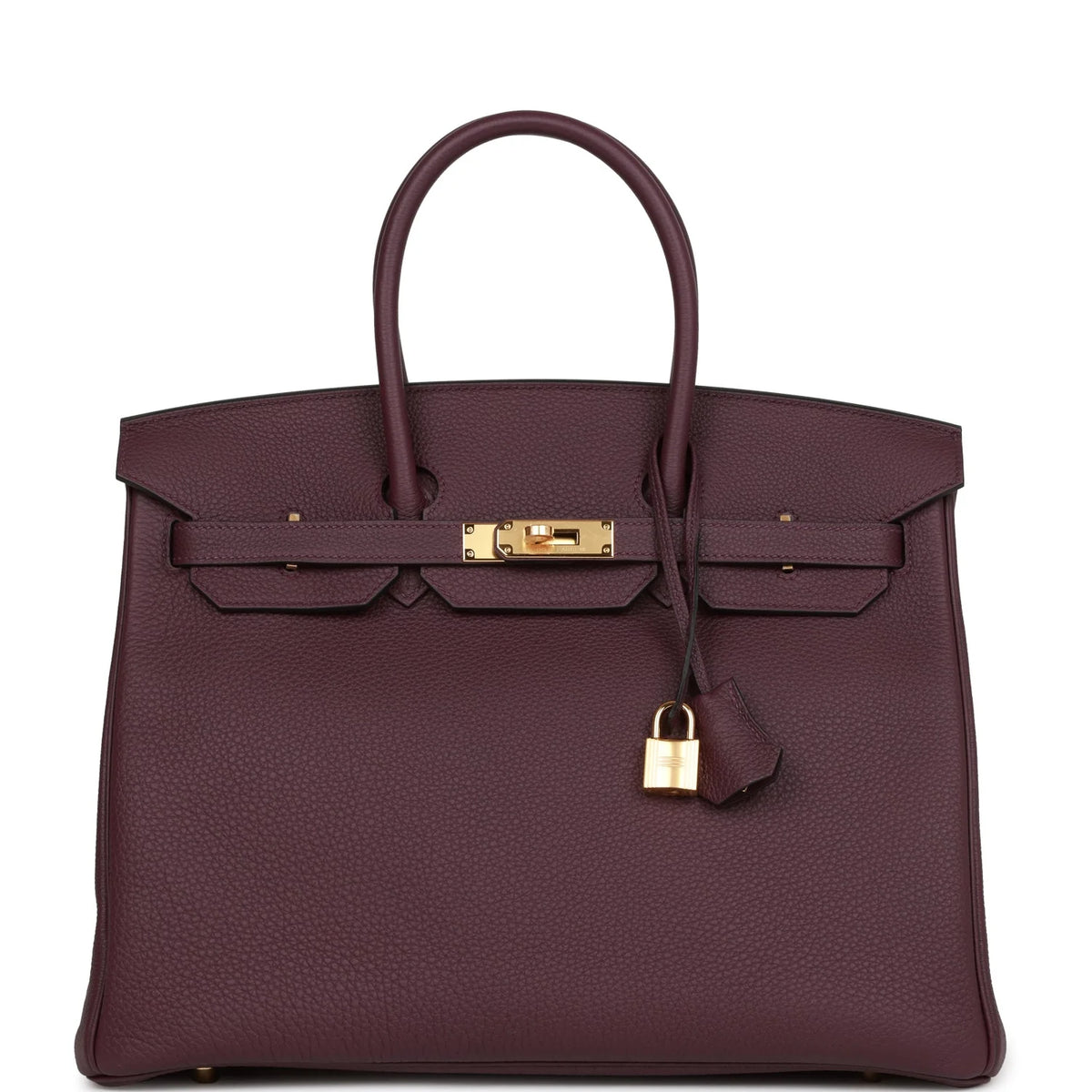 Cassis Togo Leather Handbag A1293