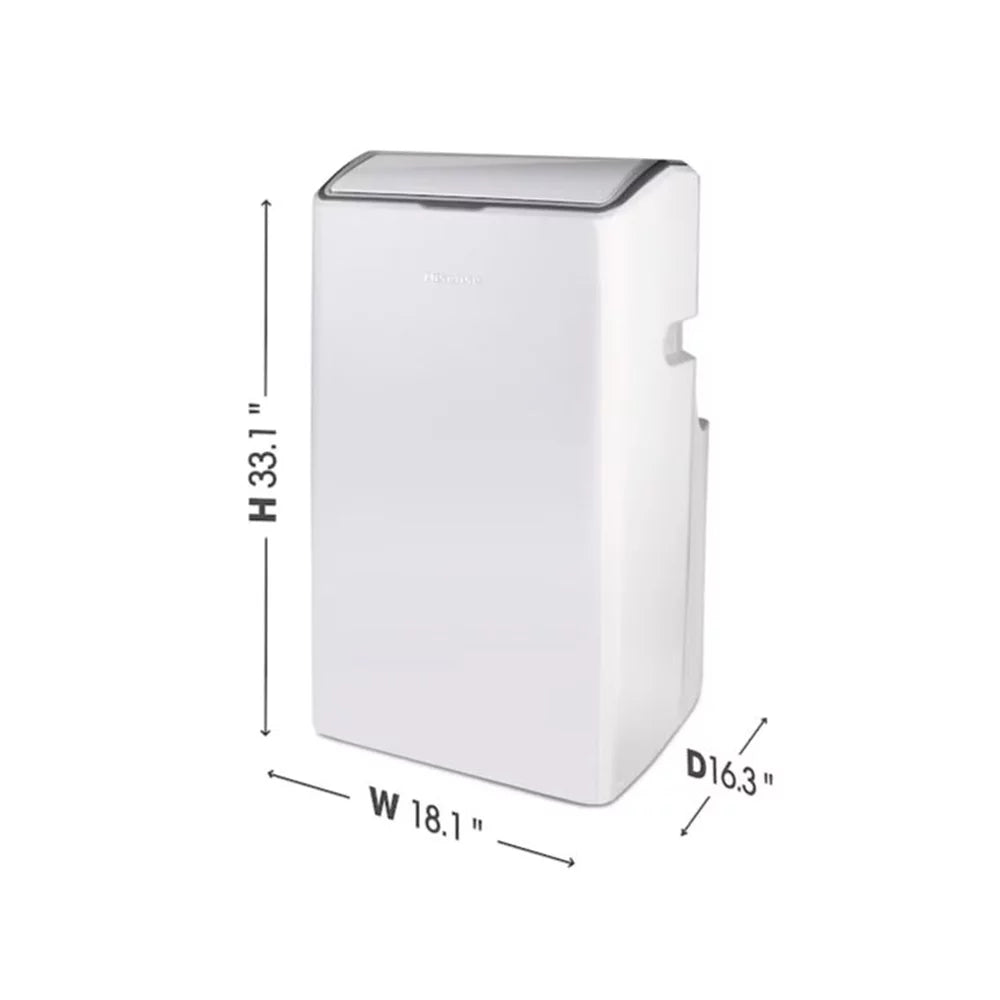 White 12000-BTU Portable Air Conditioner O8604