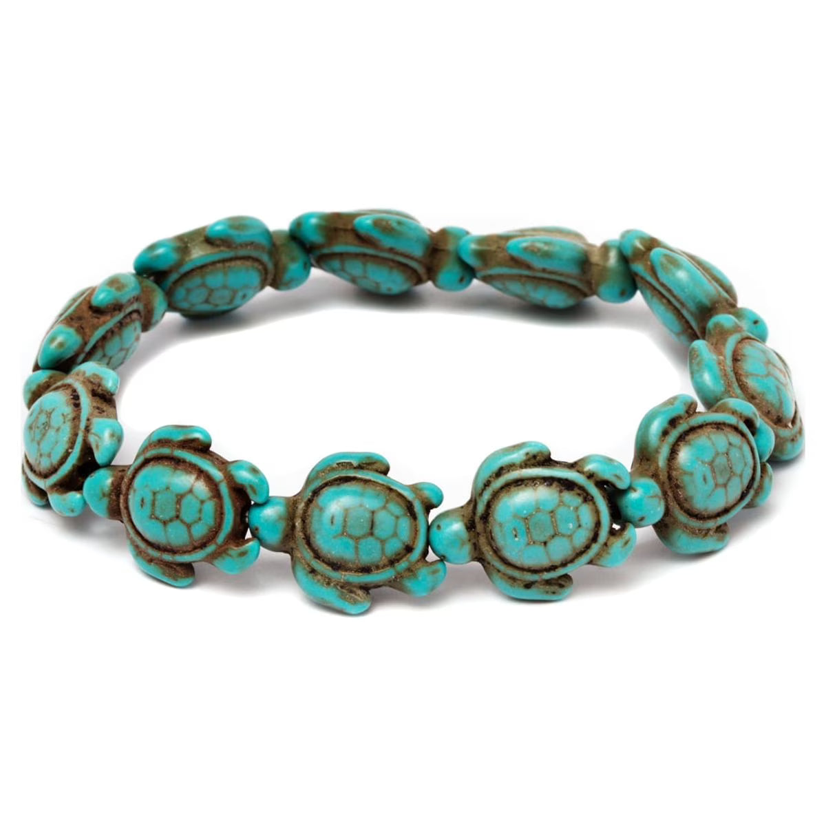 Genuine Turquoise Hawaiian Sea Turtle Bracelet U9897