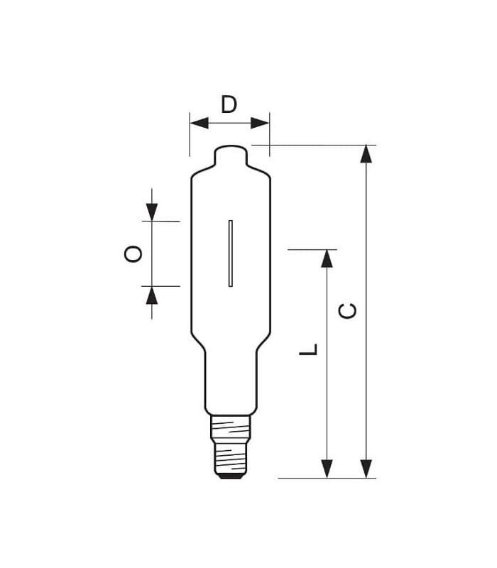 Metal Halide Lamp 1955W E40 380V C22942