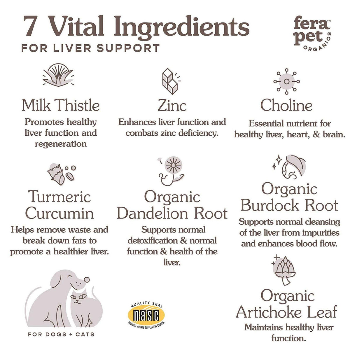 Liver Support for Dogs & Cats O310323
