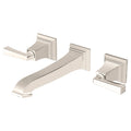 Two-Handle Wall Mount Faucet, Polished Nickel A2132