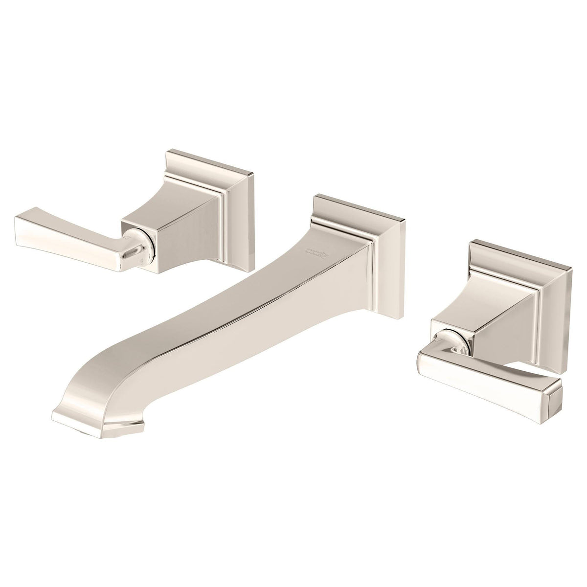 Two-Handle Wall Mount Faucet, Polished Nickel A2132