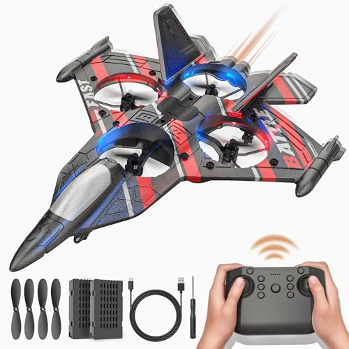 Remote Control Airplane with Colorful LED Navigation Lights C23374