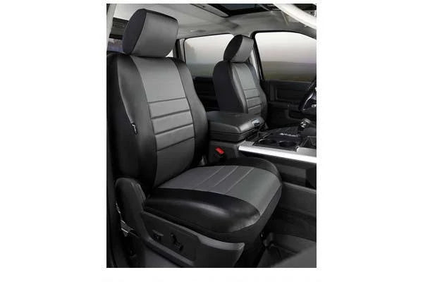 Gray LeatherLite Custom Seat Cover N533017