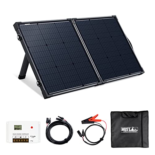 100 Watt 12 Volt Portable Solar Panel Suitcase with 30 Amp PWM Charge Controller Z642681