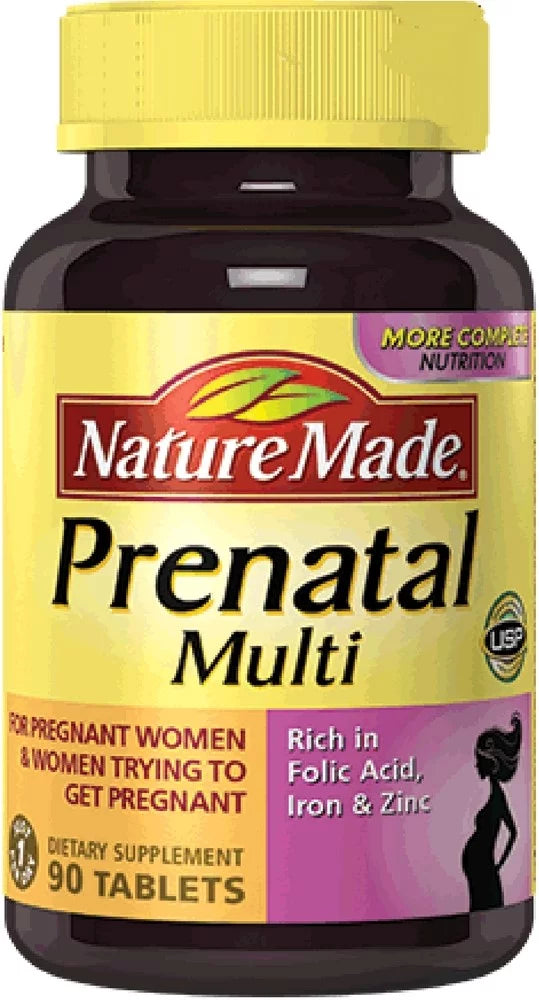 90 Tablets Prenatal Multi Dietary Supplement (Pack of 2) U48126