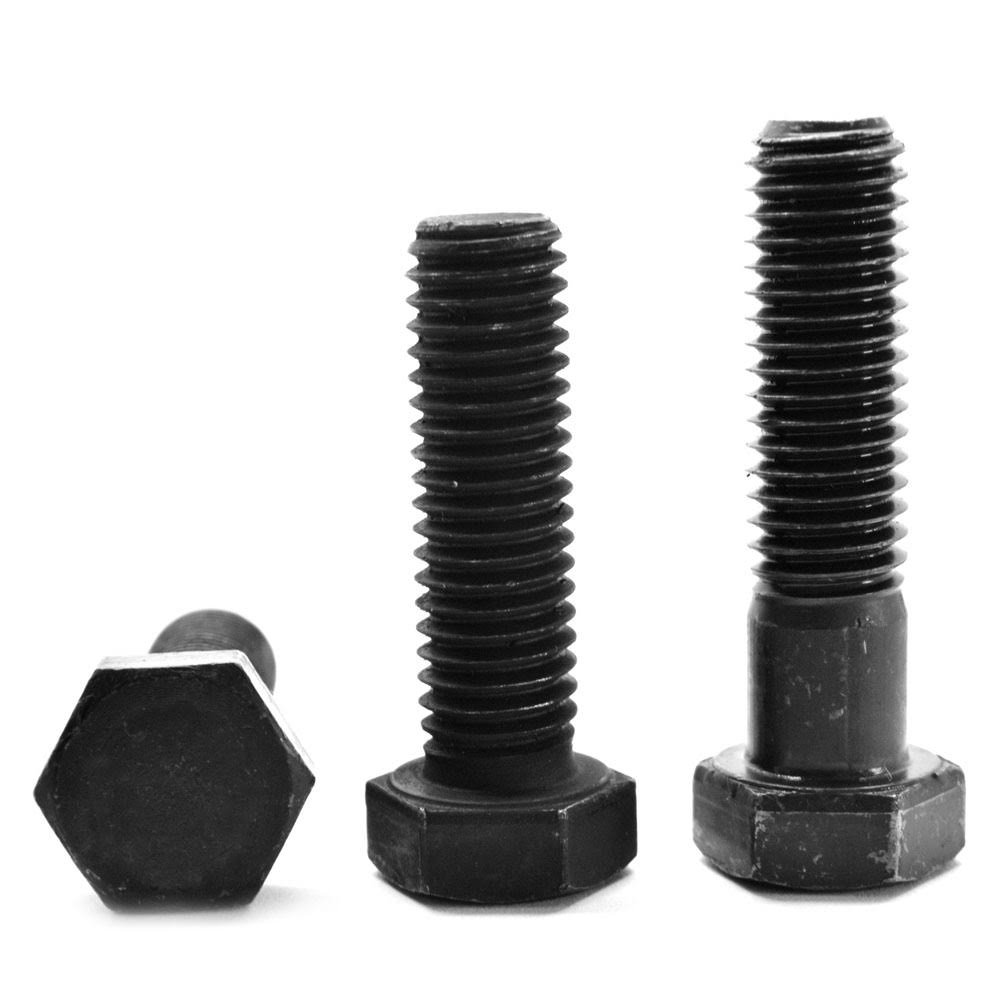 3/8x22-24 x 6 1/2x22 Fine Thread Grade 8 Hex Cap Screw Alloy Steel Black Oxide W652257