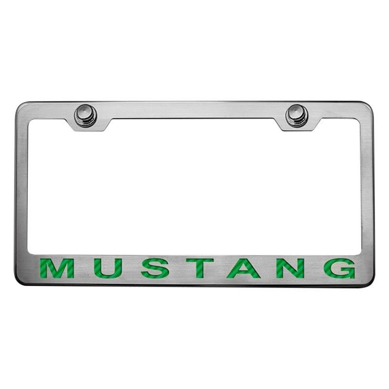 Black License Plate Frame G740