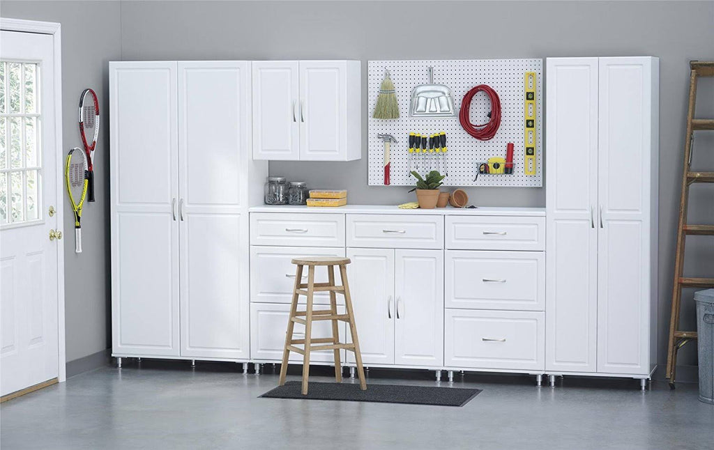 White Stipple Wall Cabinet X5377