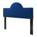 King Size Velvet Blue Navy Headboard Y2958