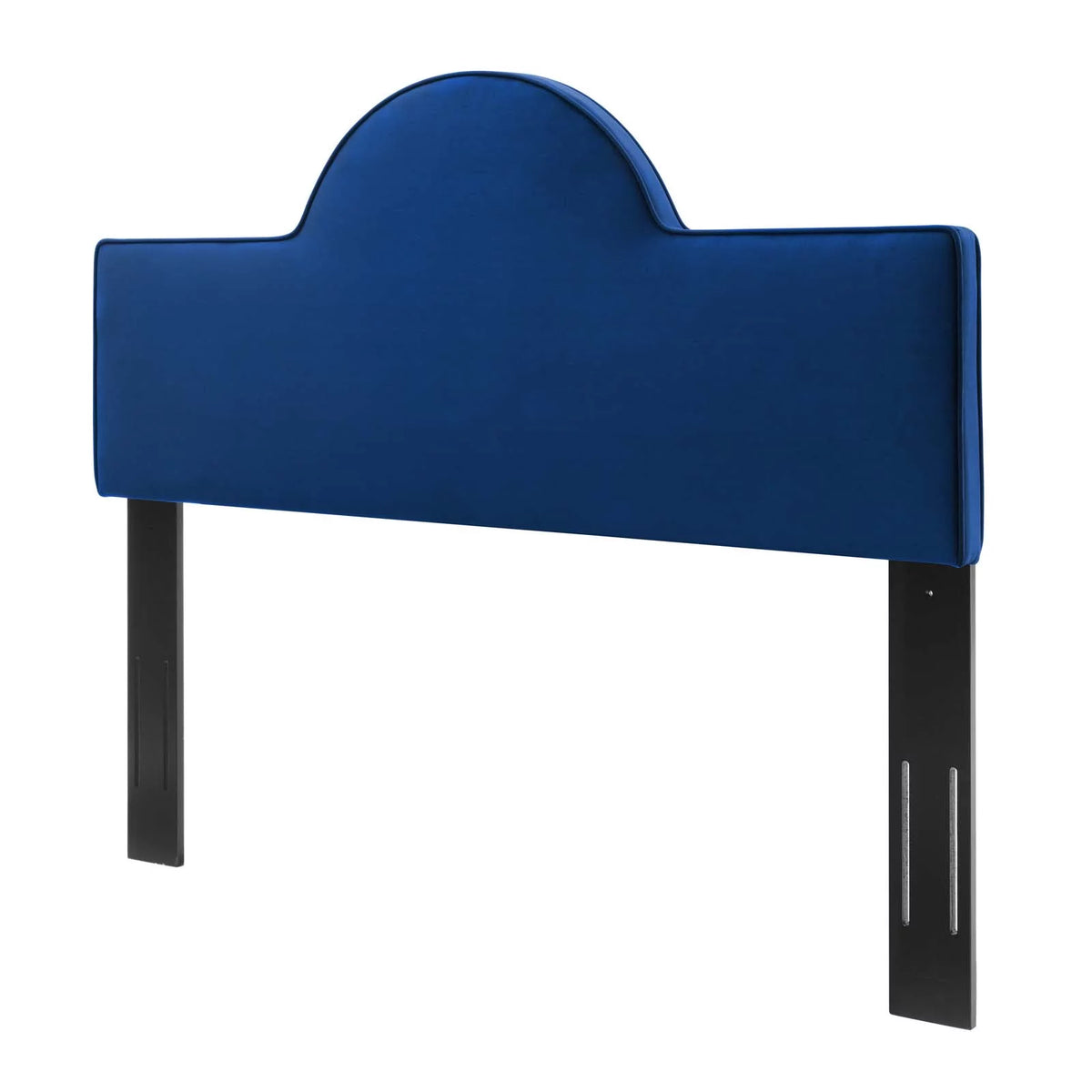King Size Velvet Blue Navy Headboard Y2958