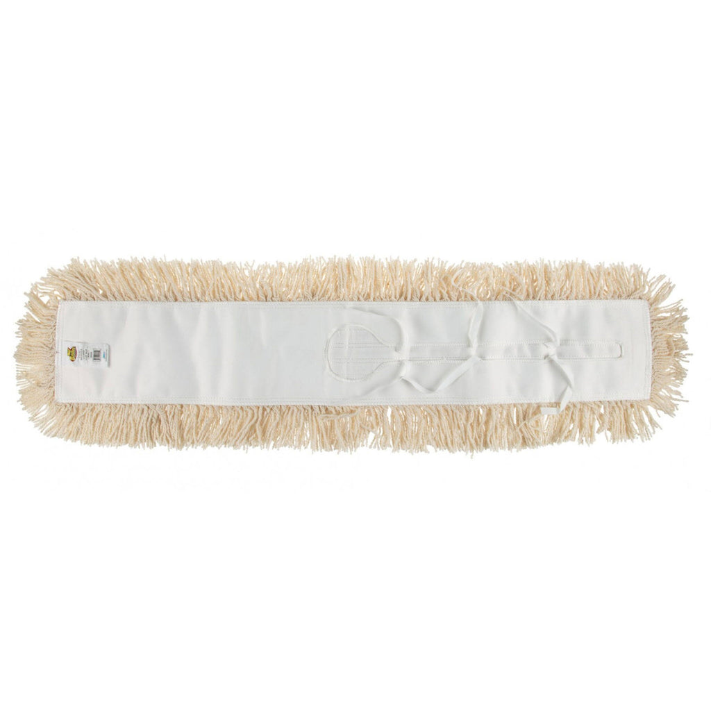 12 Packs White Cotton Yarn Reusable Dust Mop J16725