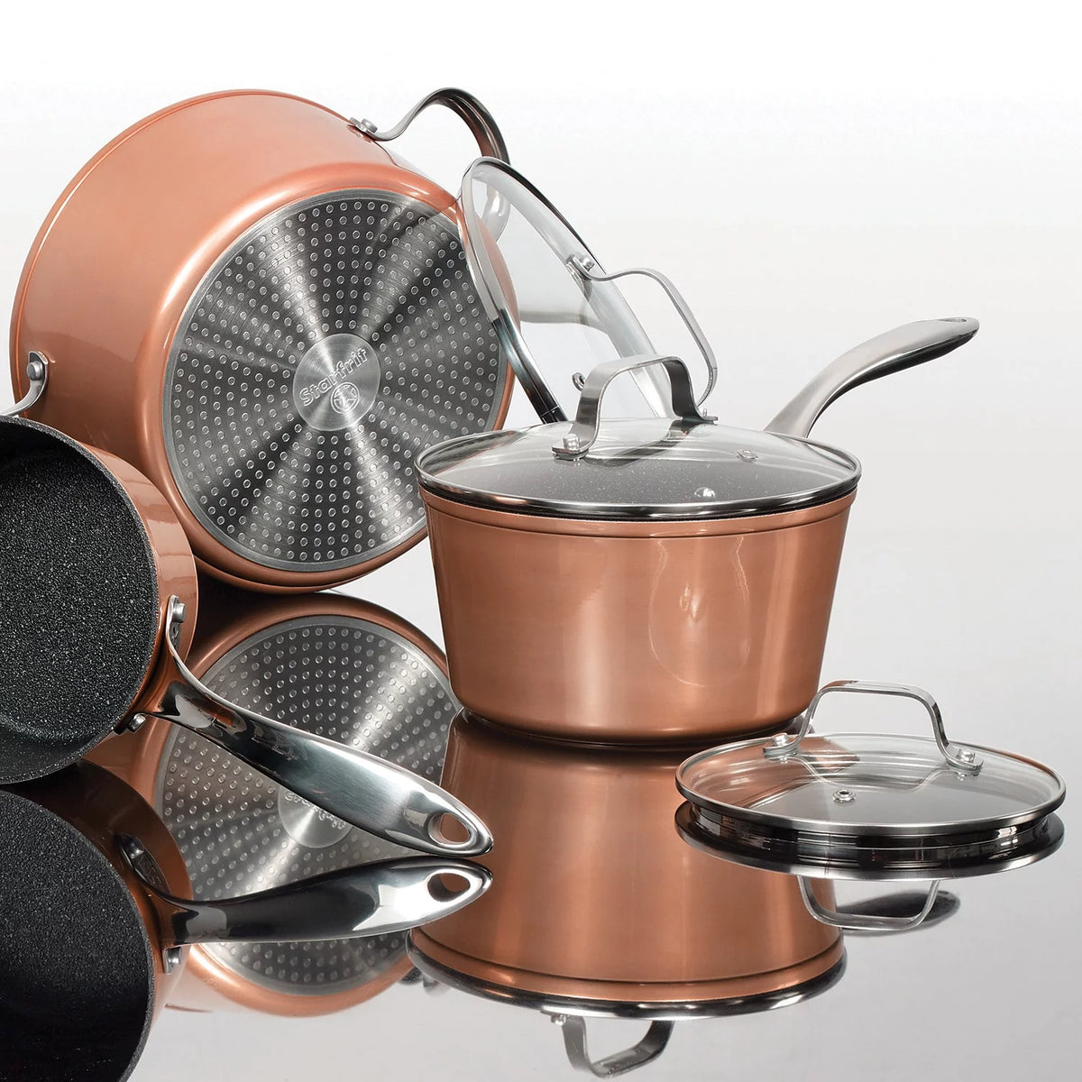 10 Piece Copper Cookware Set P953