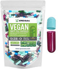 Size 0 Empty Vegan Capsules 100 Count F194039