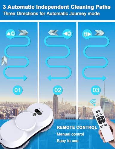 Window Cleaning Robot with Dual Spray G426
