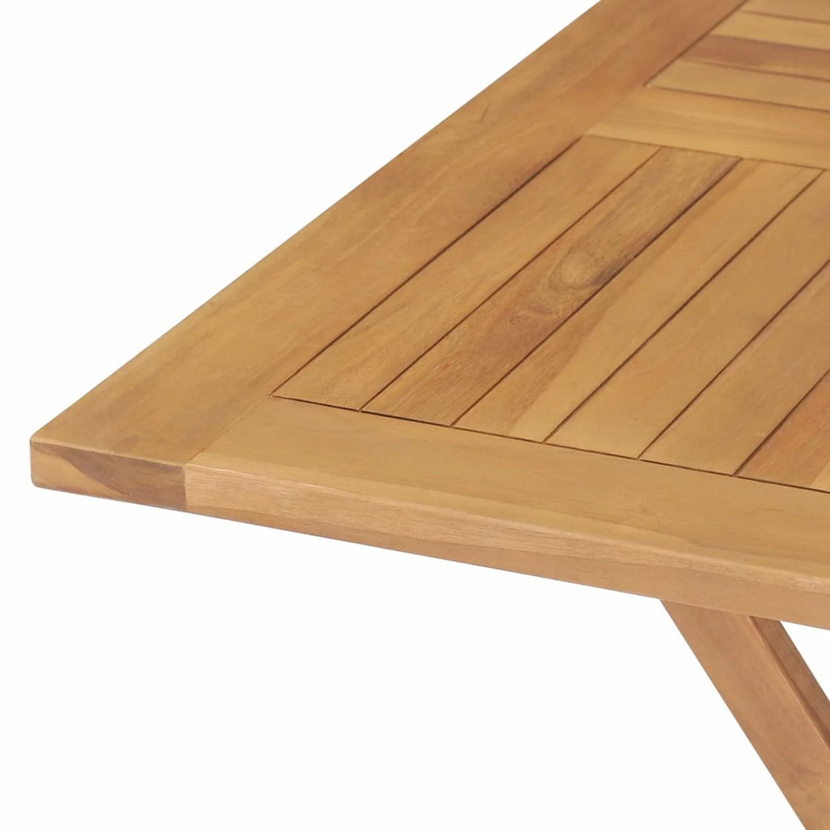 Folding Patio Table Solid Teak Wood G5086