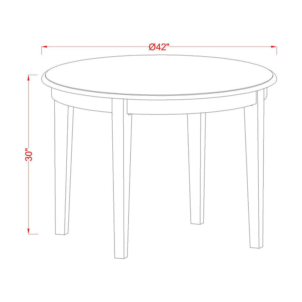 3-piece Wood Dining Table Set G12048
