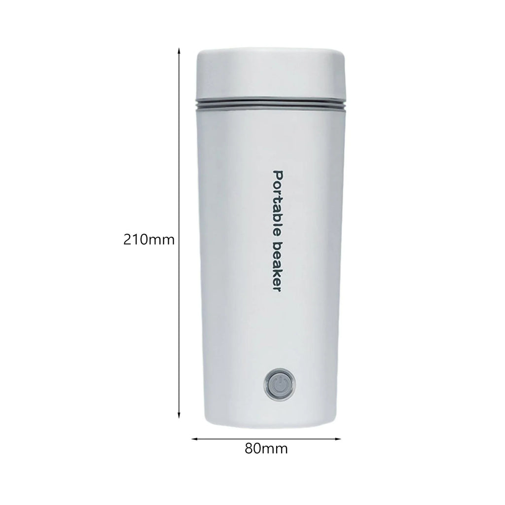 400ml 12V White Car Heating Cup H19522