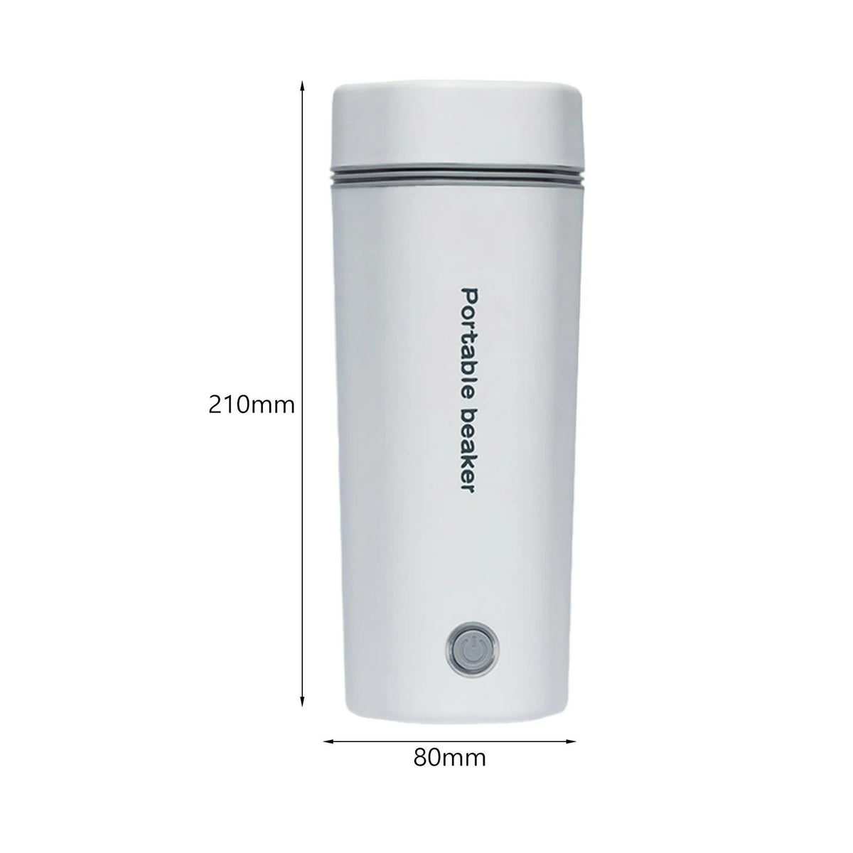 400ml 12V White Car Heating Cup H19522