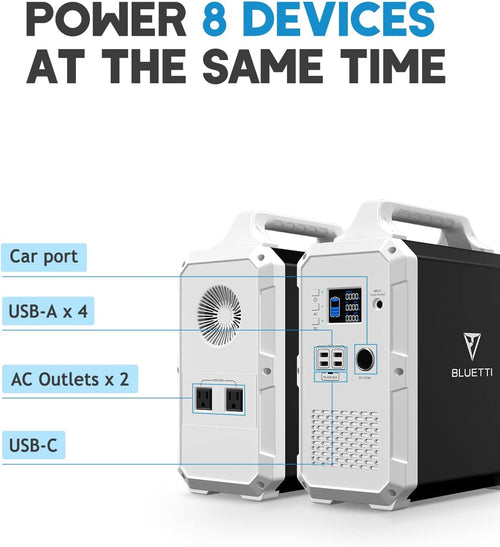 1200Wh 1000W Portable Power Station Lithium Battery M726