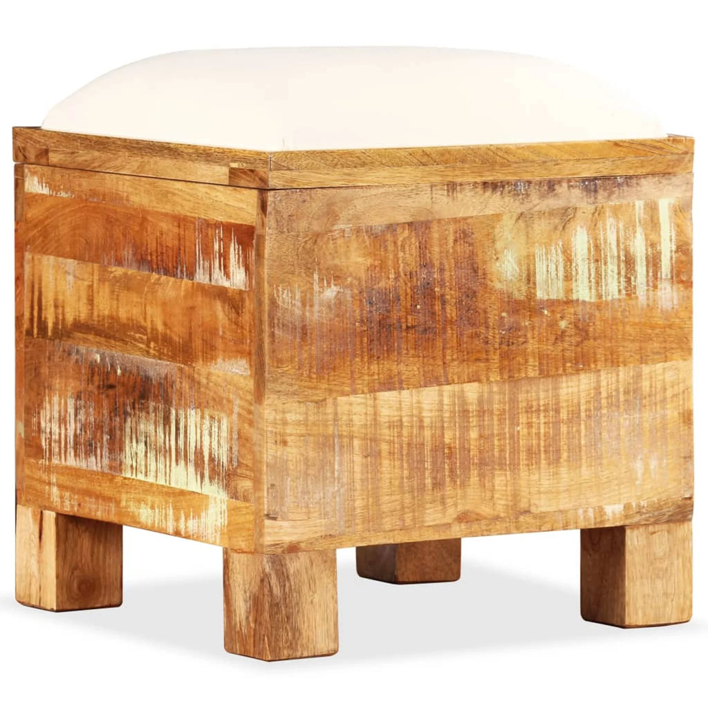 Storage Bench Solid Reclaimed Wood Q936