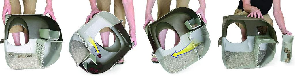 Self-Cleaning Litter Box, Regular, Taupe U4333