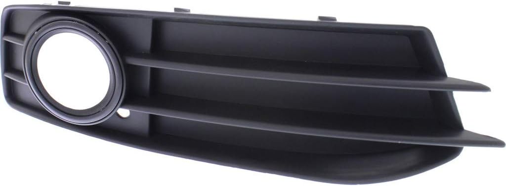 Black Fog Light Bezel Cover Pair for Audi A3 2009 2010 2011 2012 2013 C204