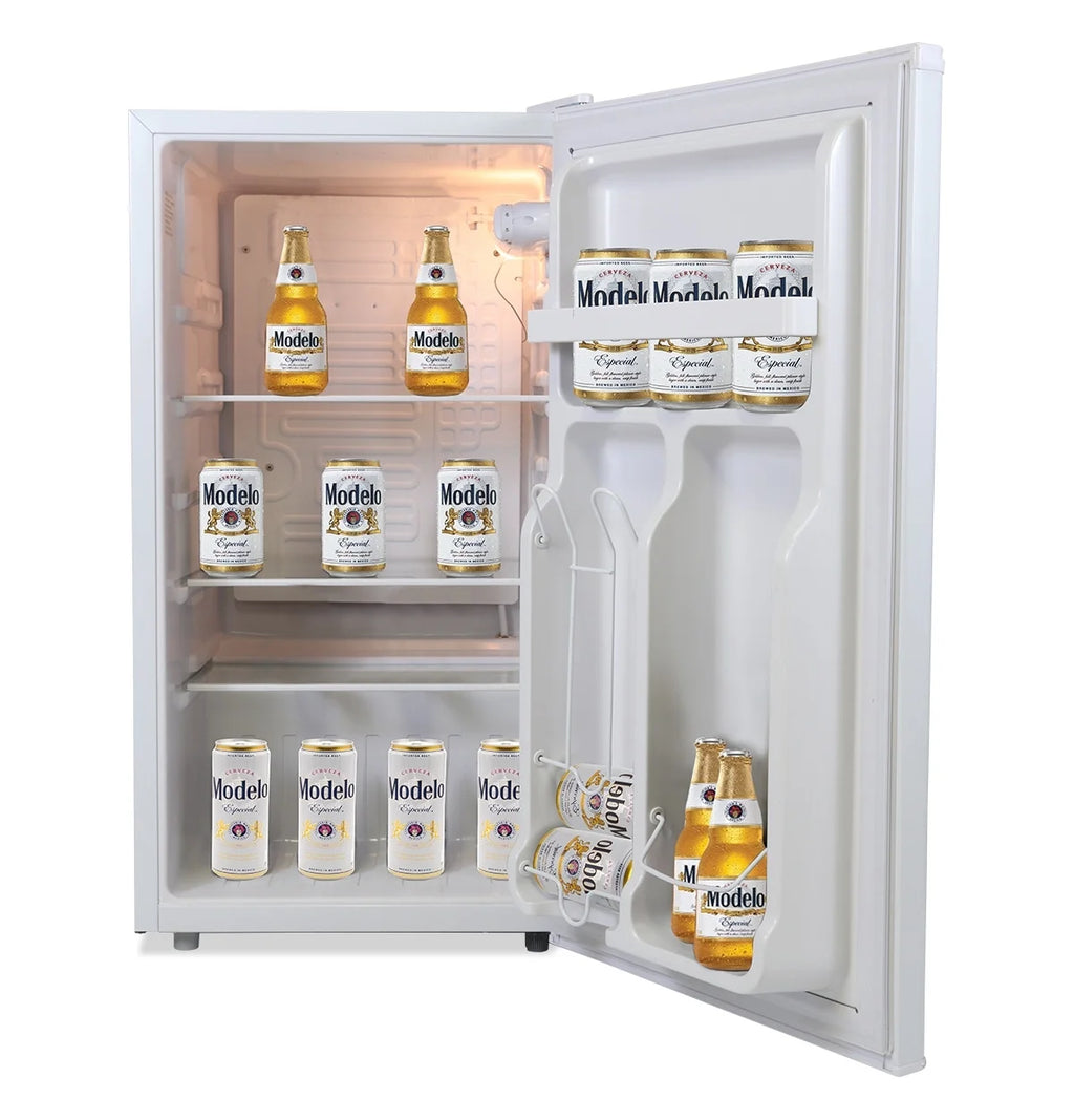 Compact Fridge with Bottle Opener, 90 L 3.2 Cubic Foot P9417