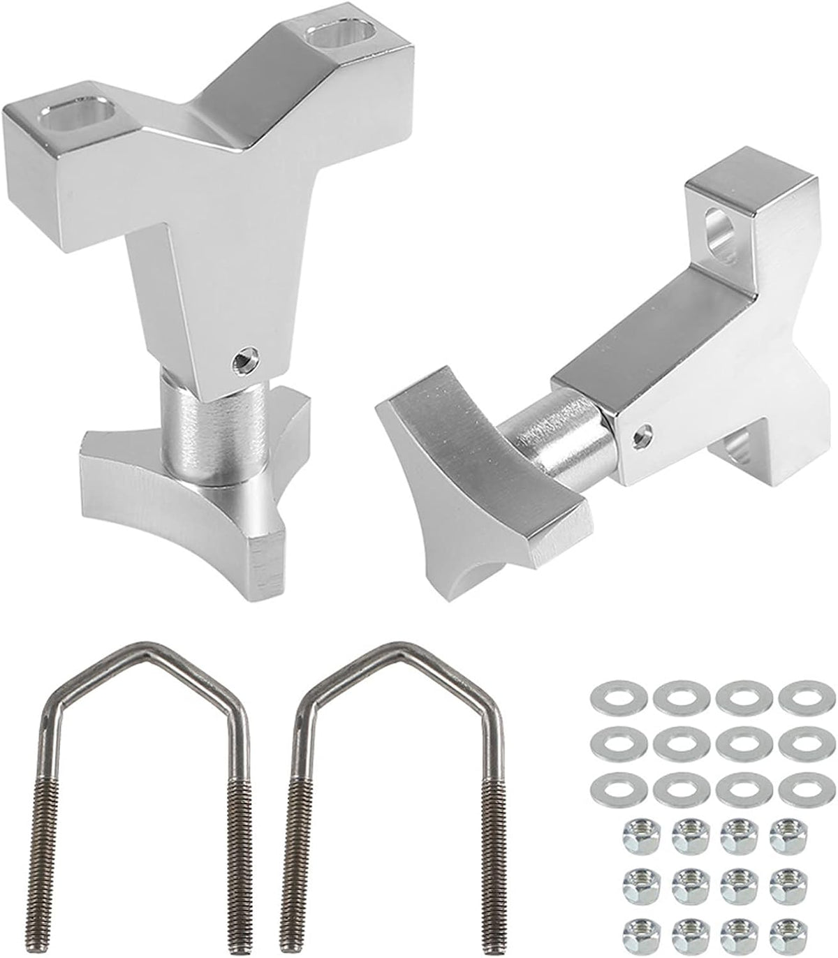 High-Lift Jack Tube Mount 1-2.5" (Round/Square) Blue Pack of 2 W48168