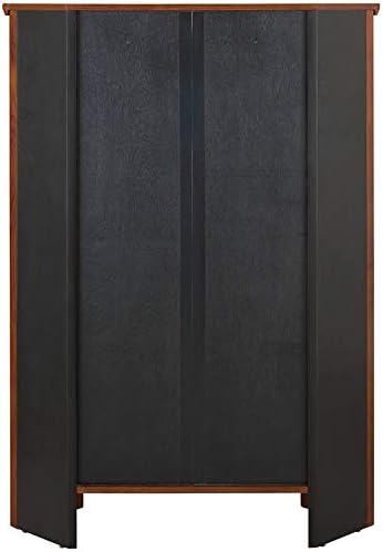 3 Shelf Corner Bookcase in Mission Oak T48245