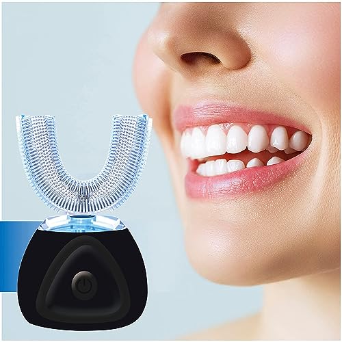 White Rechargeable Ultrasonic Toothbrush U21549