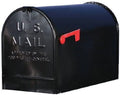 Black Jumbo Size Rural Mailbox Y4739
