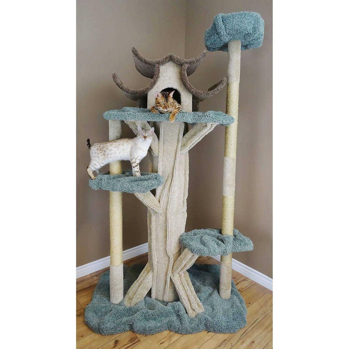 Cat Condos 84 in. Cat Playground O892