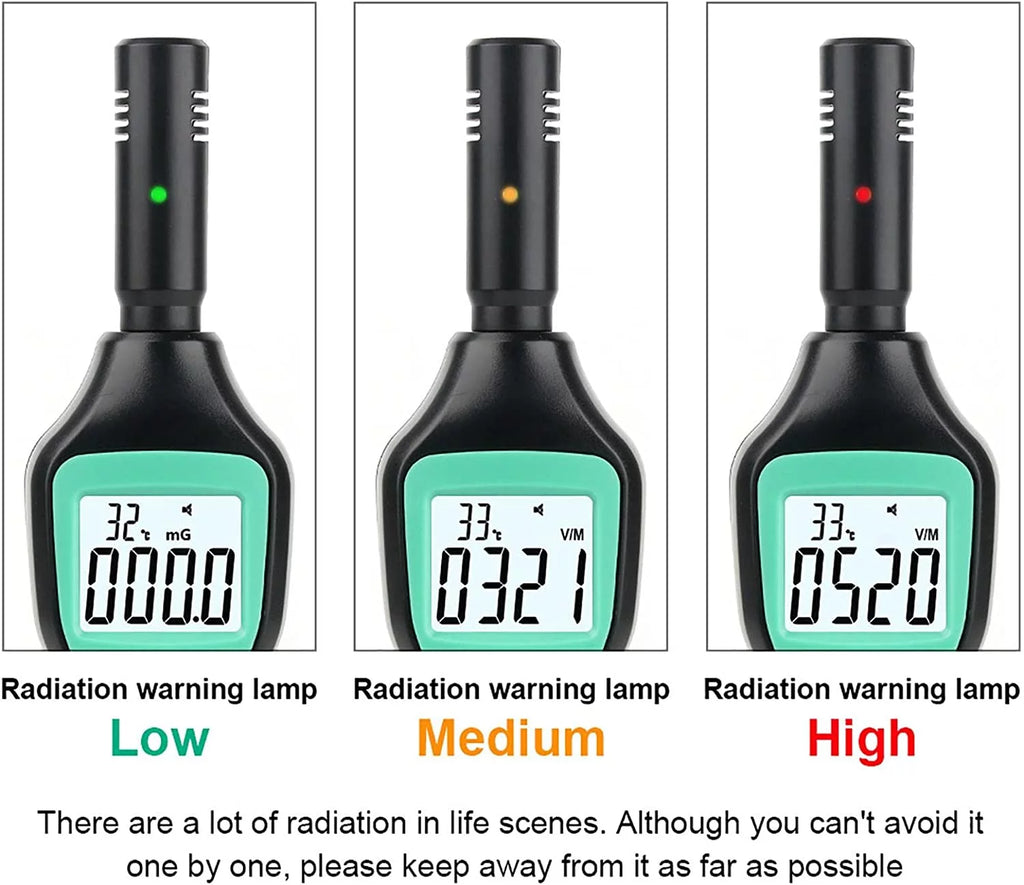 Handheld EMF Meter Digital LCD EMF Detector M357120