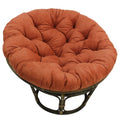 Rattan Papasan Chair with Micro Suede Cushion A27947