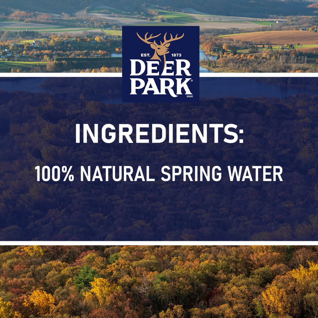 16.9-ounce Spring Water, 28 Bottles X847