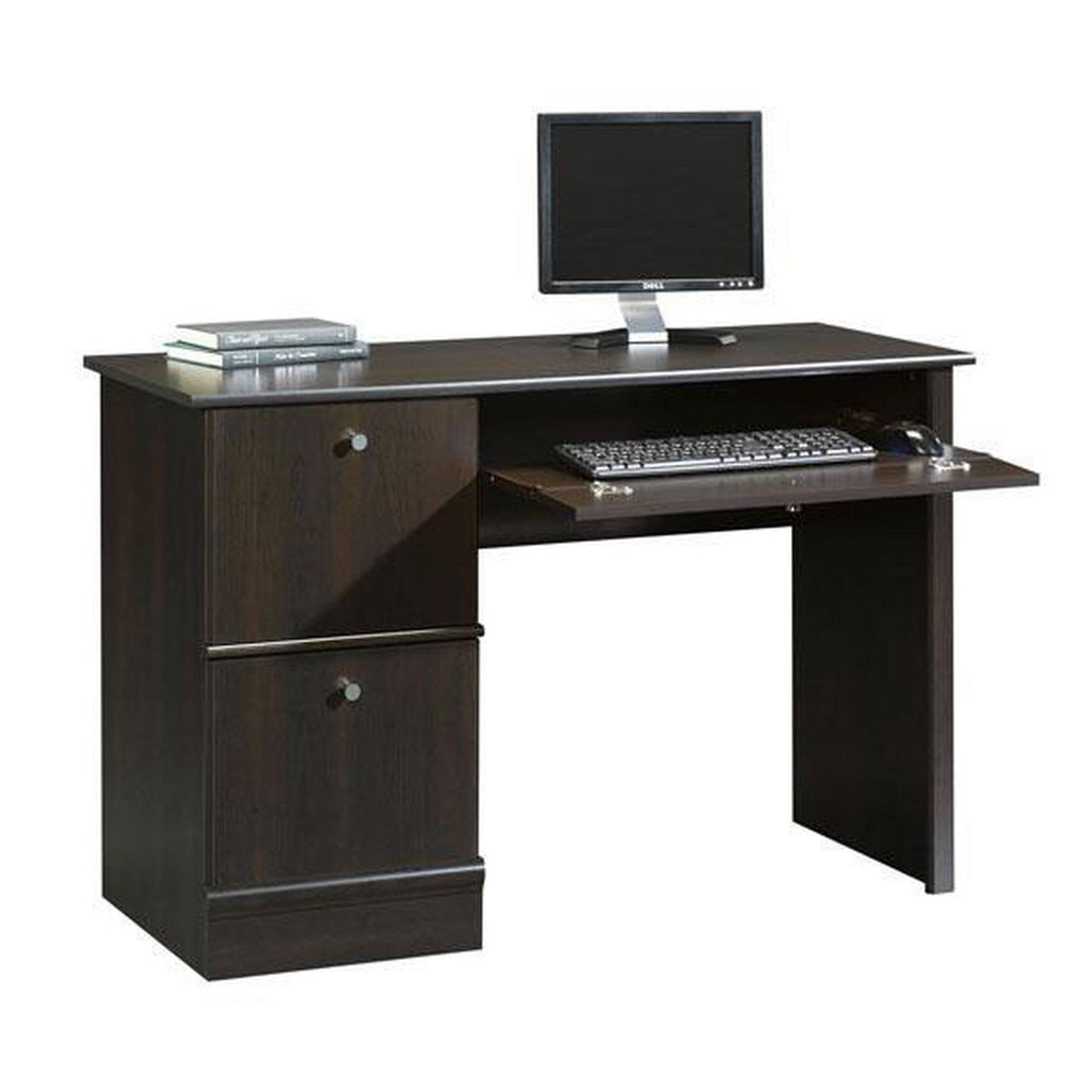 Computer Desk with Keyboard Tray in Cinnamon Cherry J545938