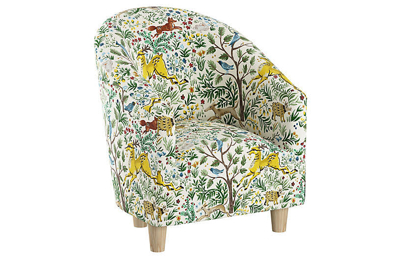 Green Kids Chair R4578