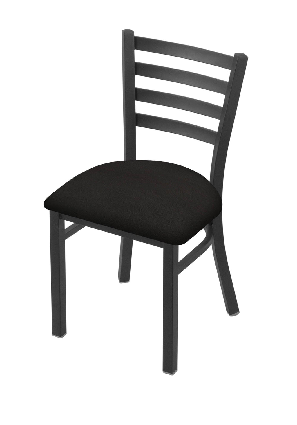 Pewter Finish Iron Seat Chair K938214
