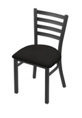 Pewter Finish Iron Seat Chair K938214