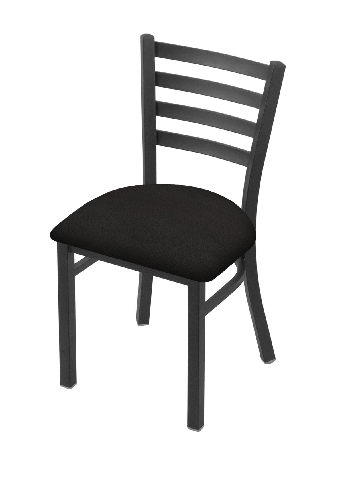 Pewter Finish Iron Seat Chair K938214