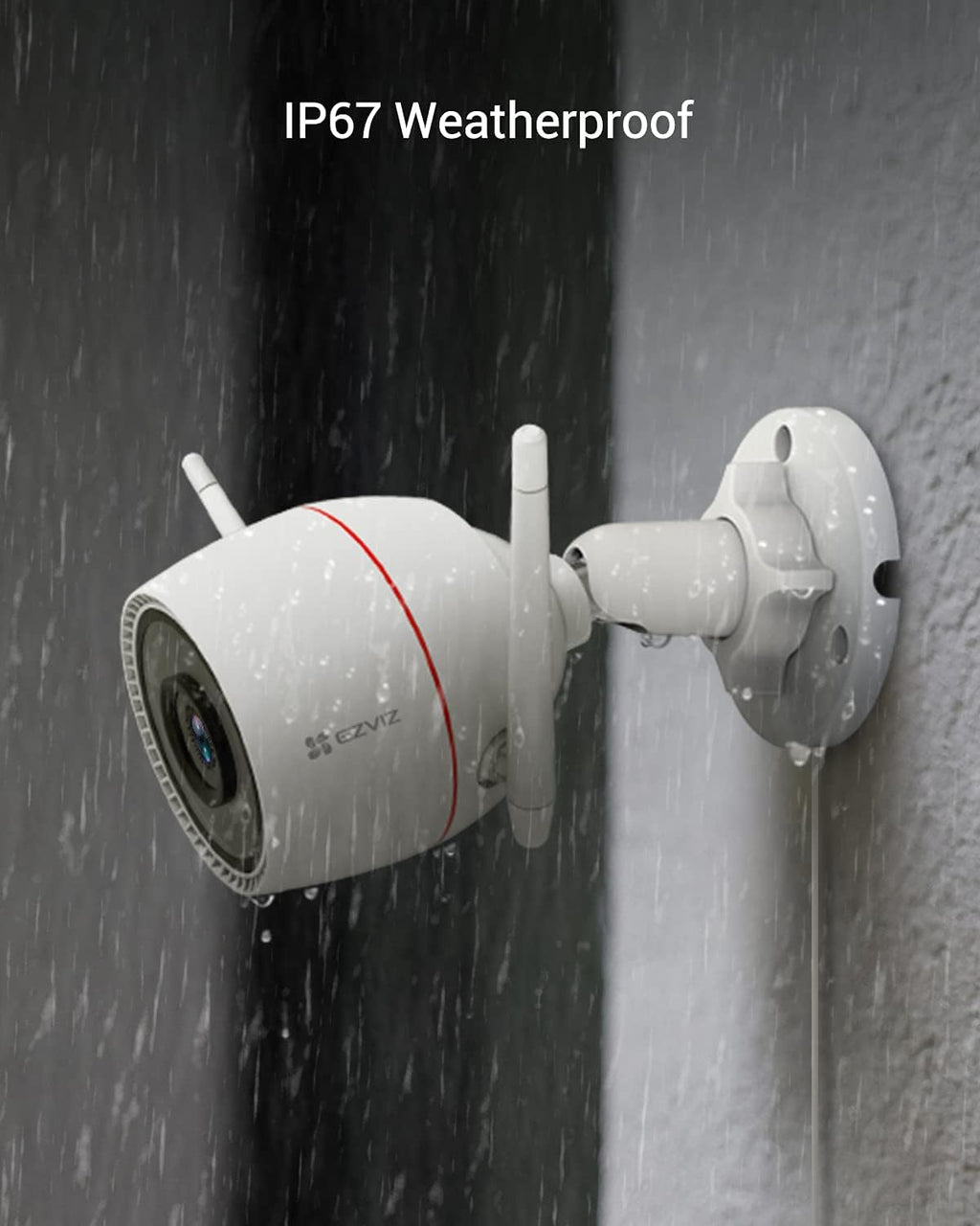 2K WiFi Security Camera with Color Night Vision and Two-Way Audio Z140579