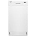 White Front Control Dishwasher with Stainless Steel Tub V451