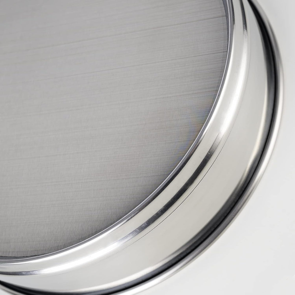 800 Mesh 8'' Diameter 304 Stainless Steel Test Sieve Pack of 2 T5180