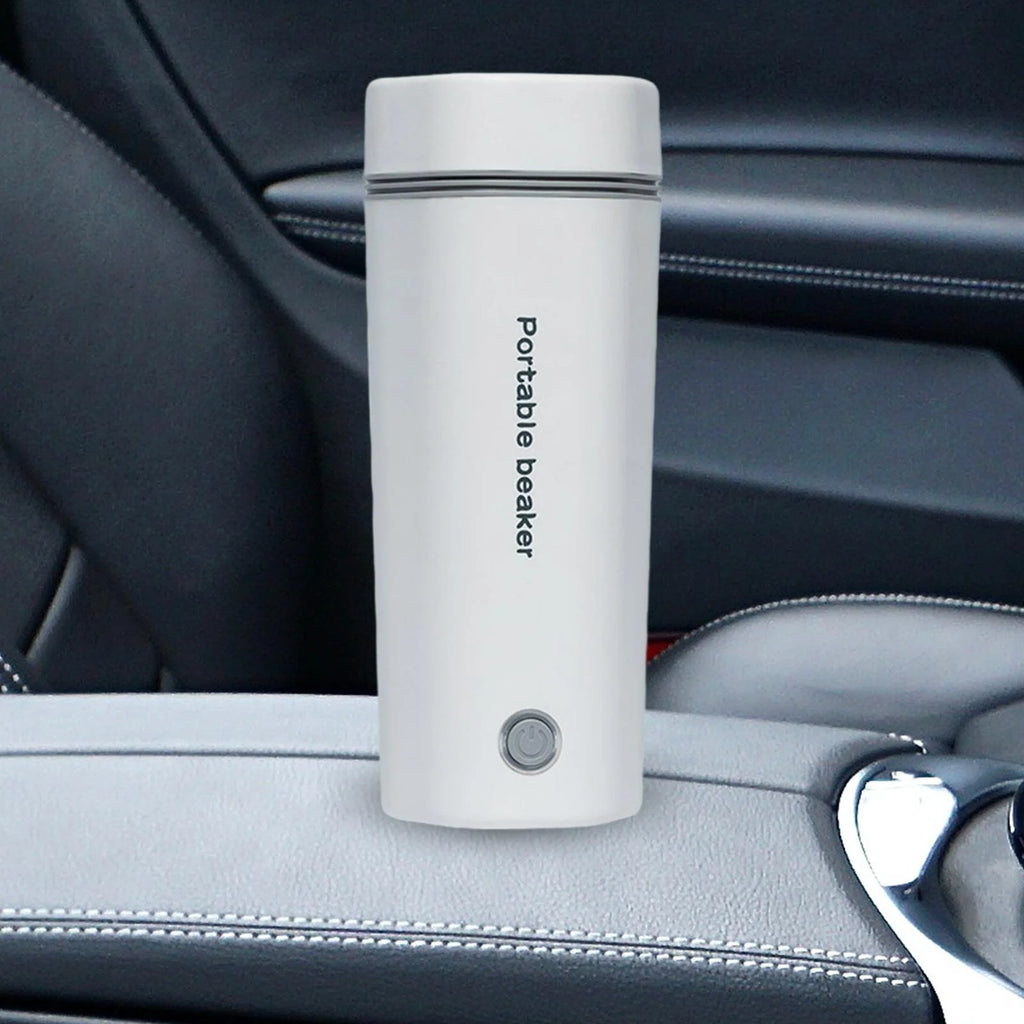 400ml 12V White Car Heating Cup H19522