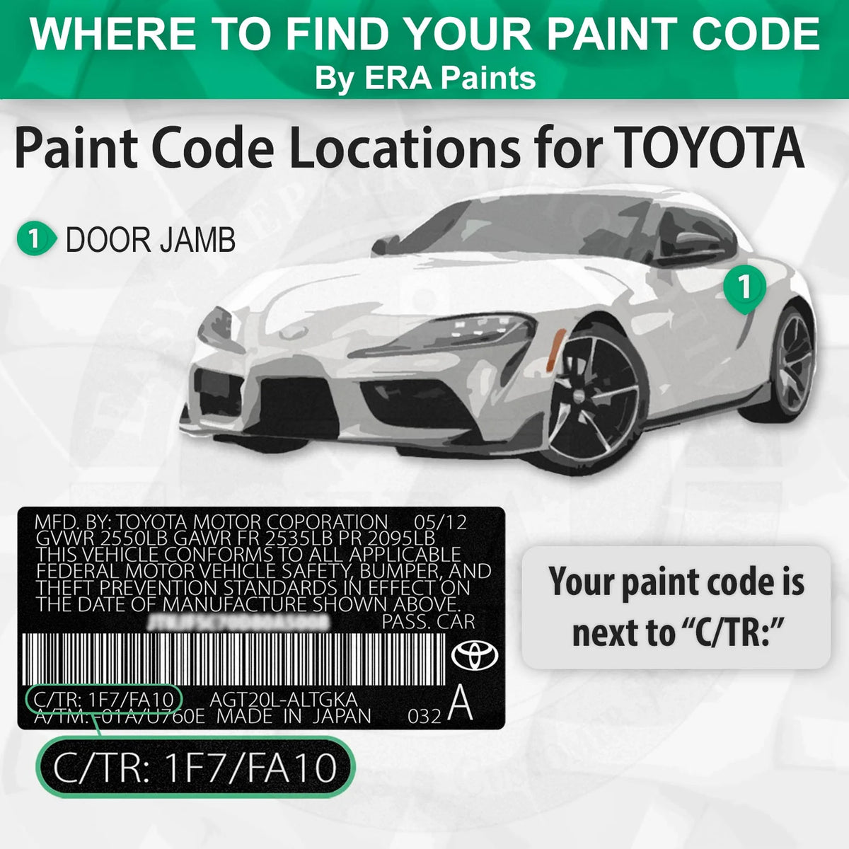 Azure Blue Pearl Automotive Touch Up Paint Spray Basic Kit L3481